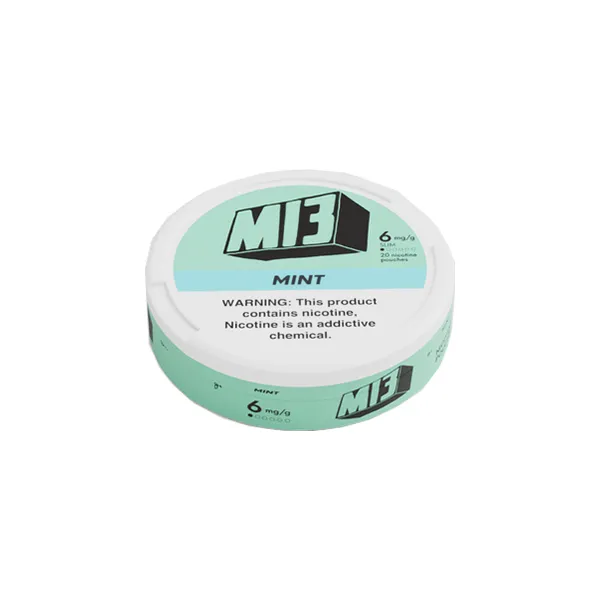 6mg MI3 Nicotine Pouches - 20 Pouches