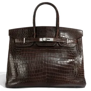Birkin 35 Marron PHW