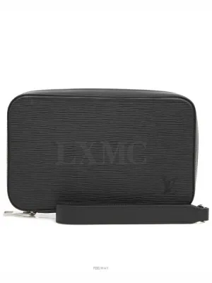 Black Epi Dandy Clutch Men s Bag M64000 Pouch