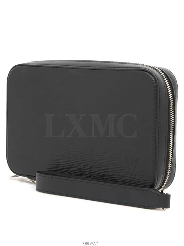 Black Epi Dandy Clutch Men s Bag M64000 Pouch