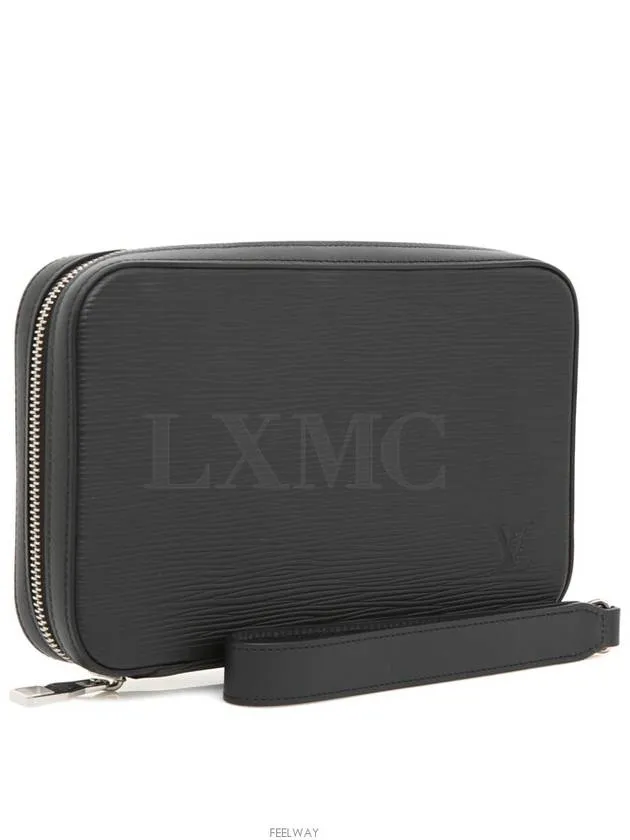 Black Epi Dandy Clutch Men s Bag M64000 Pouch