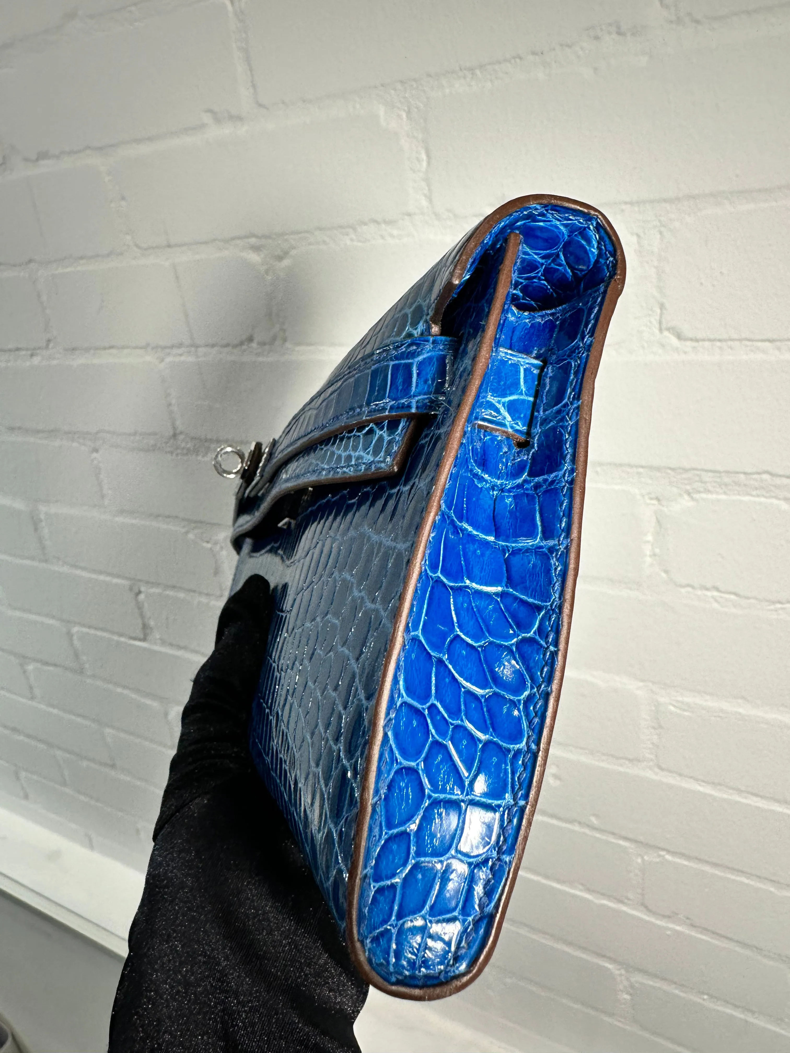 Blue Kelly Cut with Diamonds
