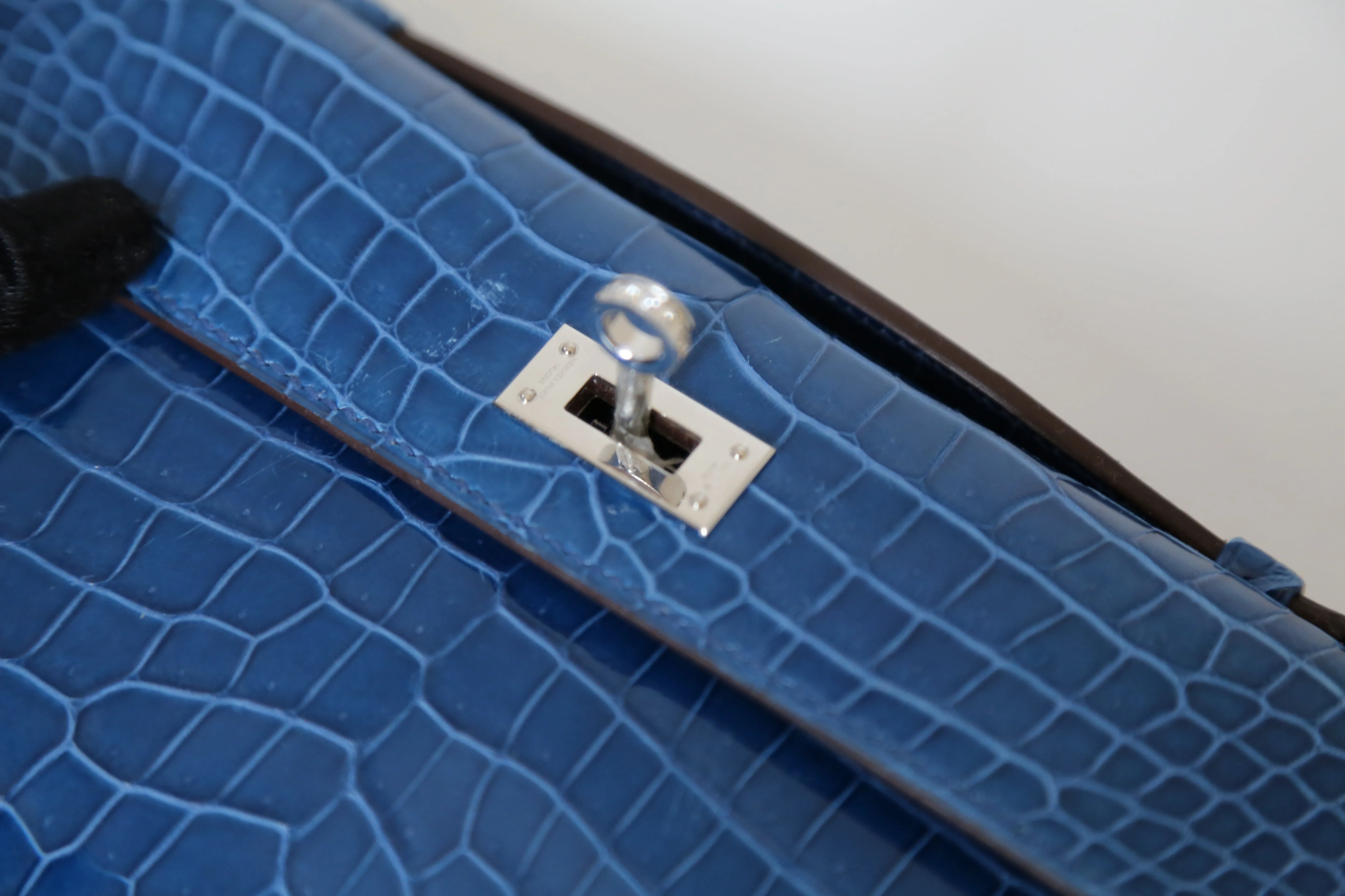 Blue Kelly Cut with Diamonds