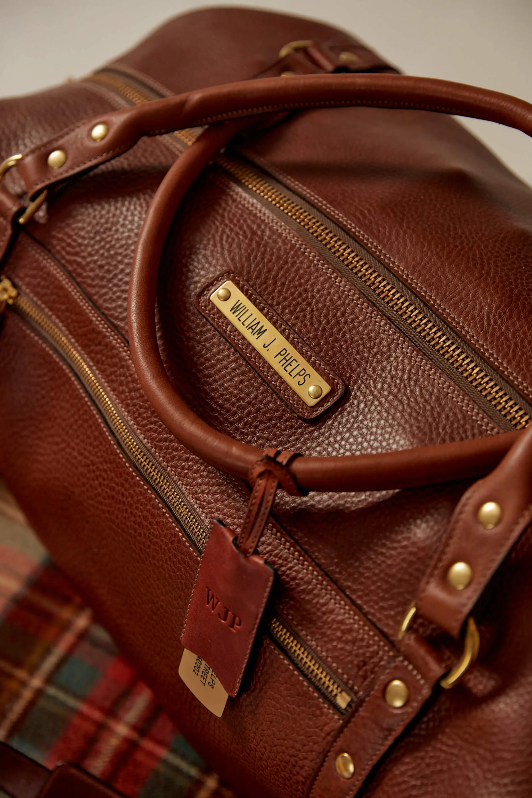 Bridle Nameplate Duffle