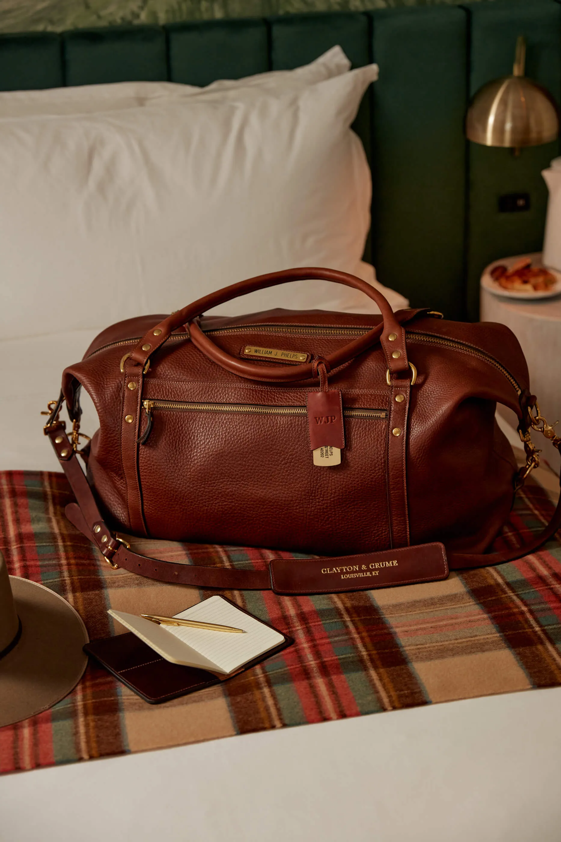 Bridle Nameplate Duffle