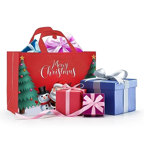 Christmas Tote Bags with Handles
