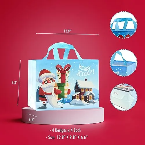 Christmas Tote Bags with Handles