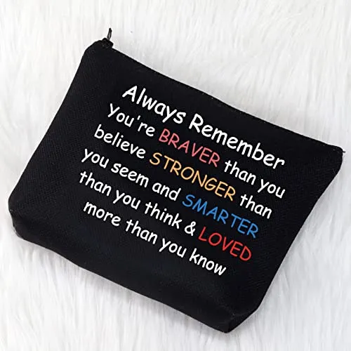 CMNIM Crazy Penguin Lady Gifts Penguin Makeup Bag Penguin Lady Cosmetic Bag Penguin Gifts for Her Penguin Lover Gifts Penguin Zipper Pouch Travel Bag (Crazy Penguin Lady Bag Balck)