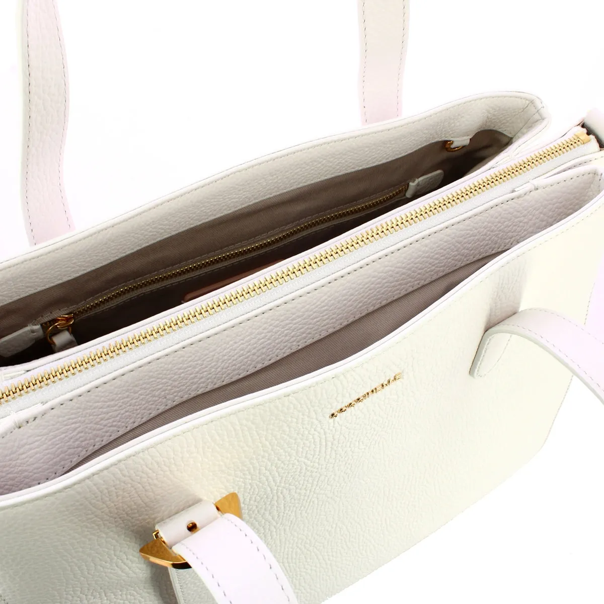 Coccinelle - Gleen Brillant White Handbag - N15180201 - BRILLANT/WHITE