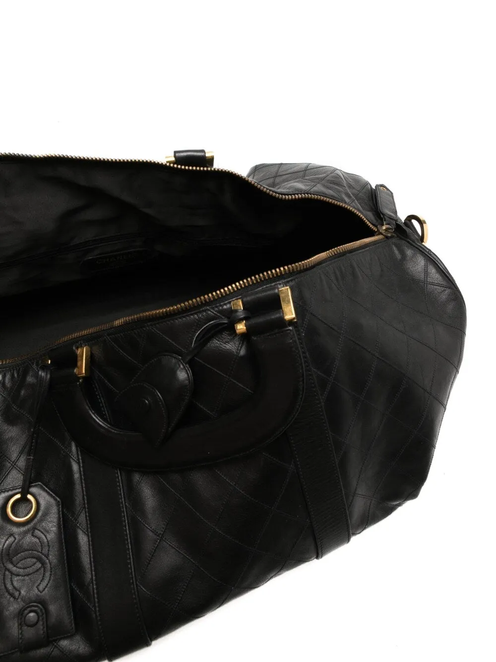 Diamond Quilted Boston Travel Bag 60