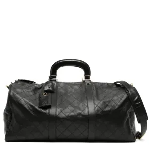 Diamond Quilted Boston Travel Bag 60