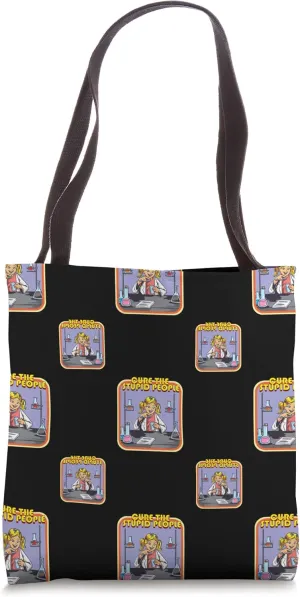Doctor Funny Cure Vintage Retro Tote Bag
