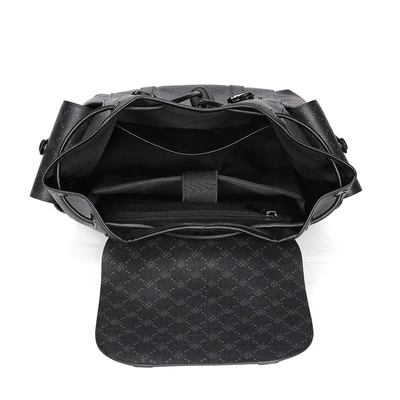 Elegant Lettered Luxe Computer Backpack