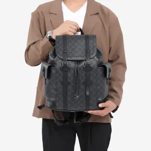 Elegant Lettered Luxe Computer Backpack