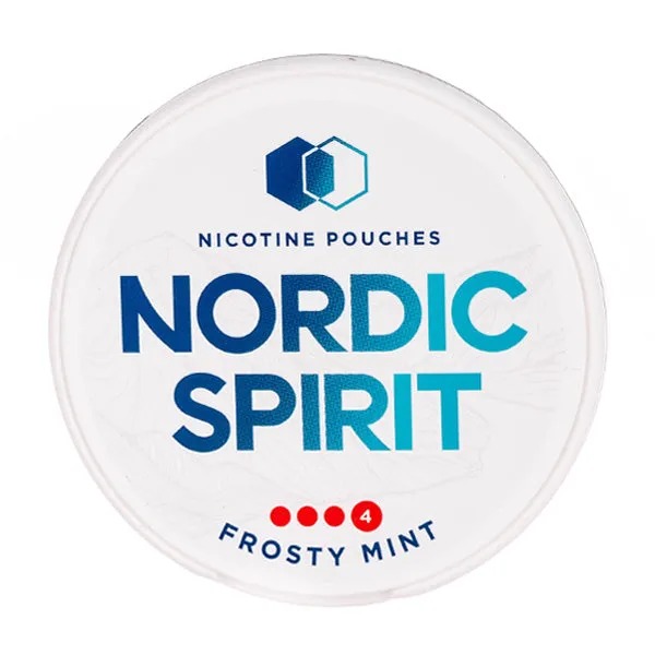 Frosty Mint Standard Nicotine Pouches by Nordic Spirit