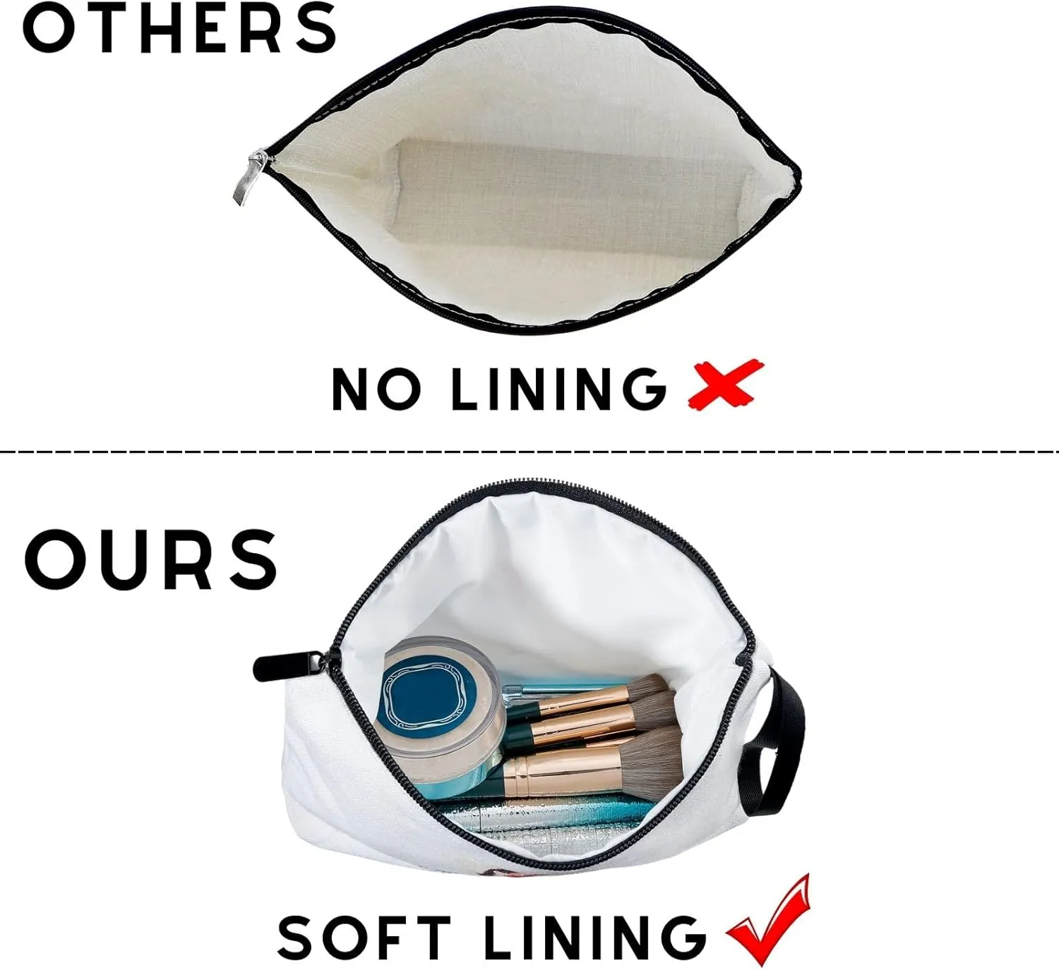 Gymnastics Cosmetic Bag, Travel & Daily Use, Gymnastics Theme, Multifunctional Makeup Bag, Gift for Girls & Women