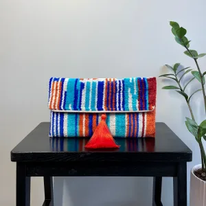 Ikat Clutch Bag Cannes