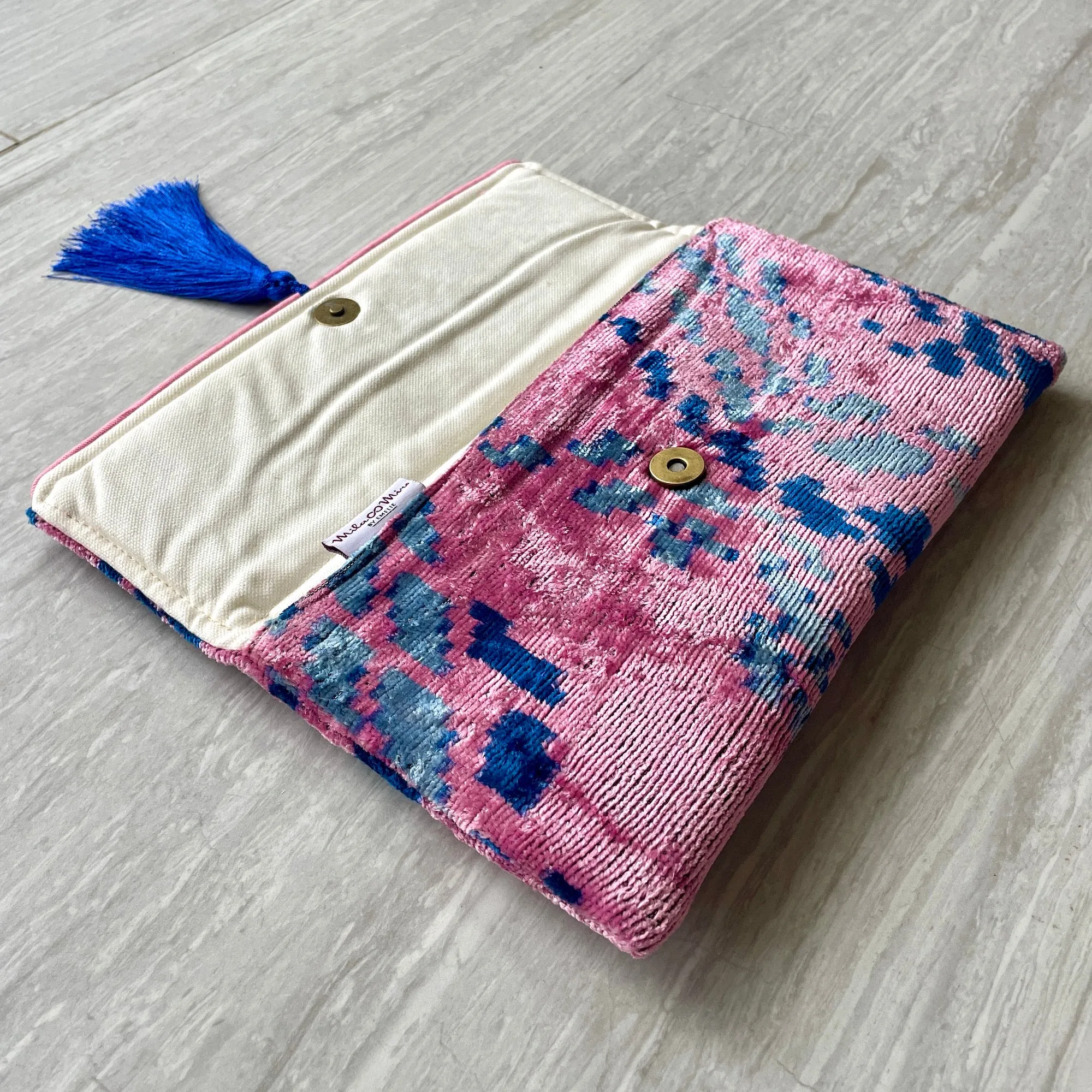 Ikat Clutch Bag Villefranche