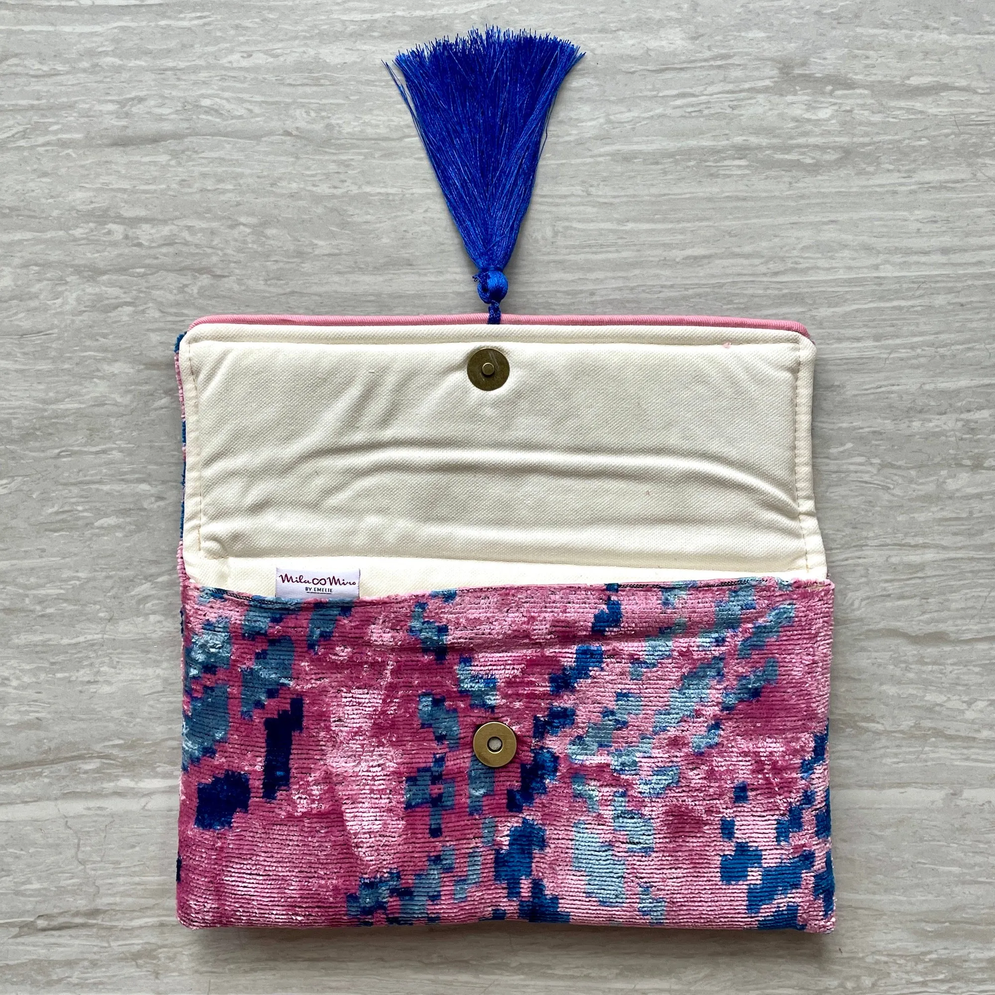 Ikat Clutch Bag Villefranche