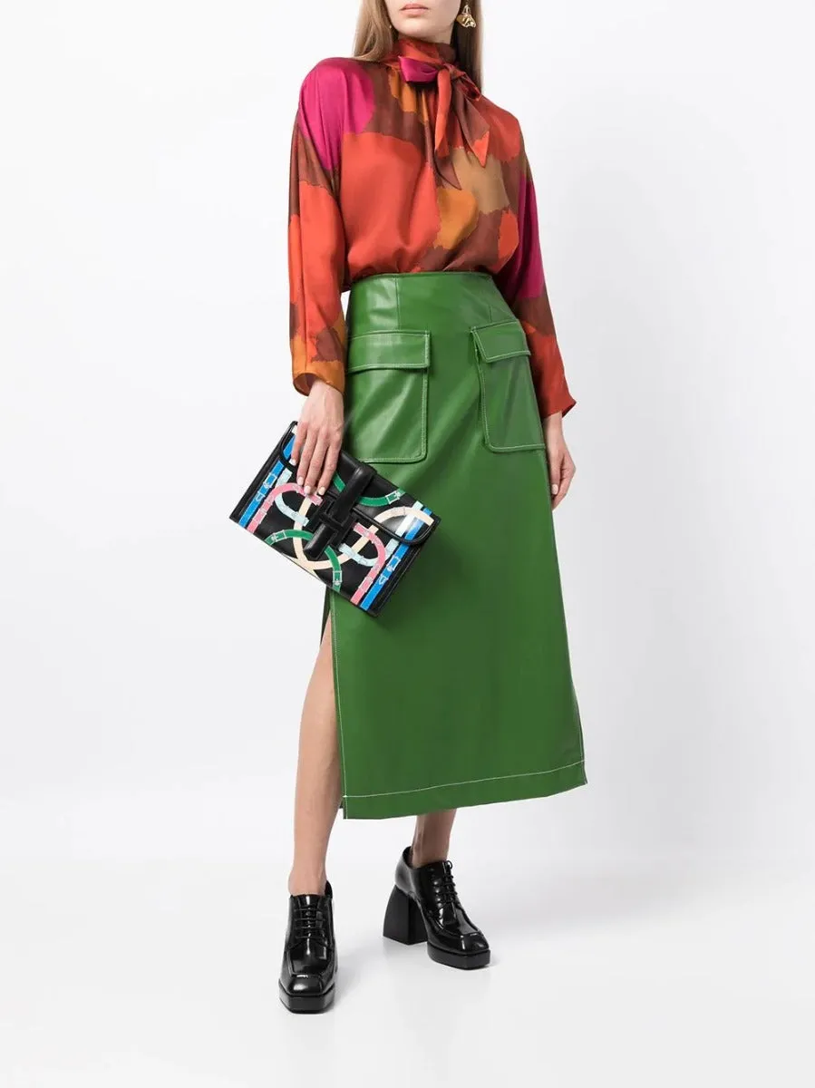 Jige PM With Belt Motif