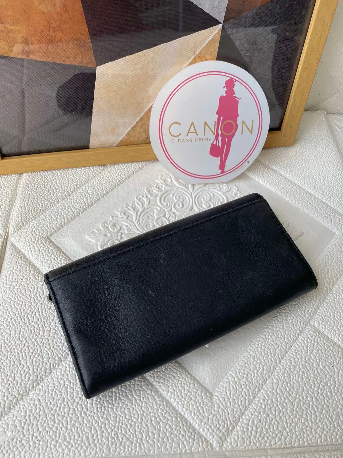 Leather Long Wallet