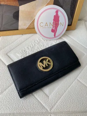 Leather Long Wallet