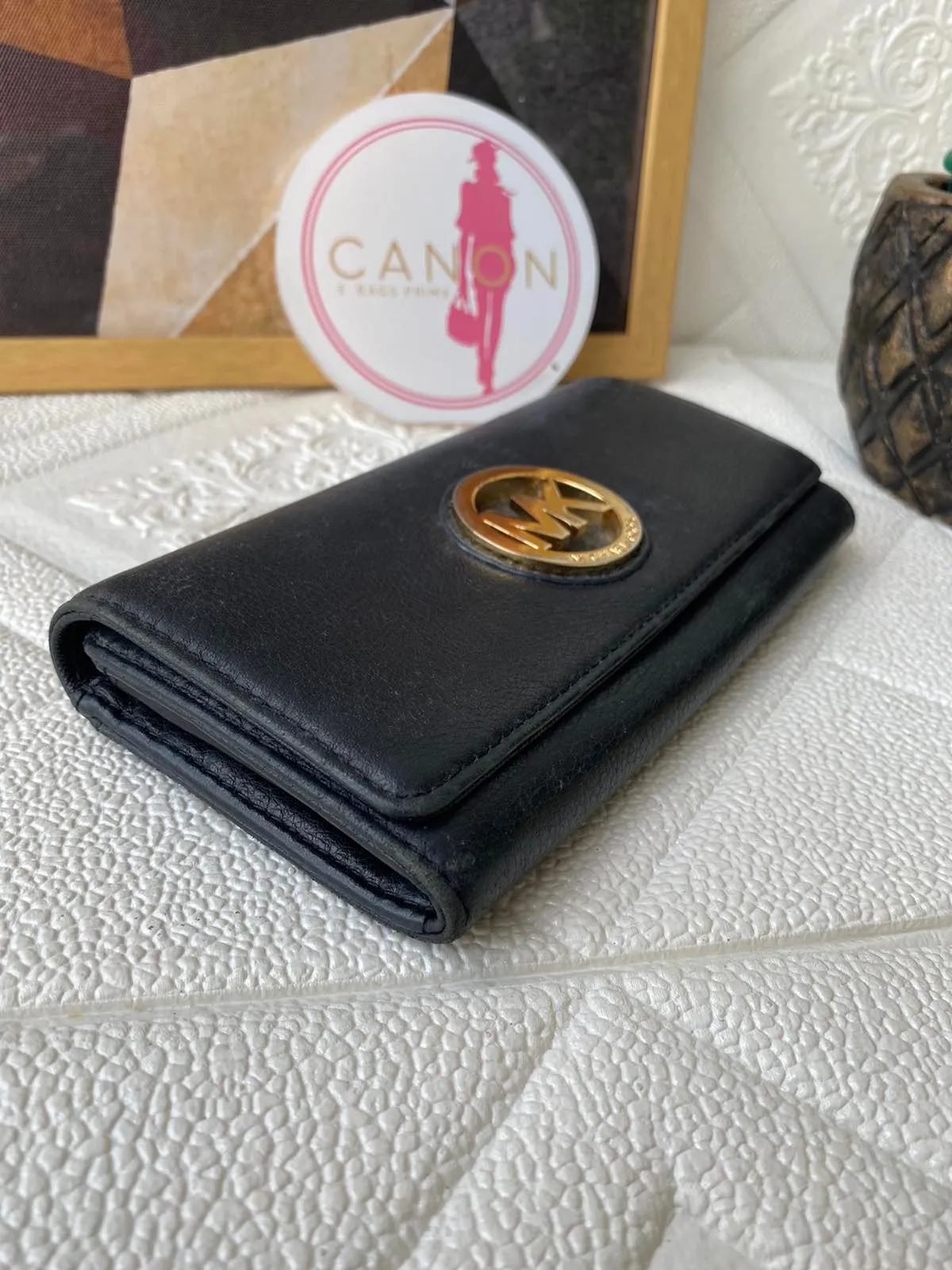Leather Long Wallet