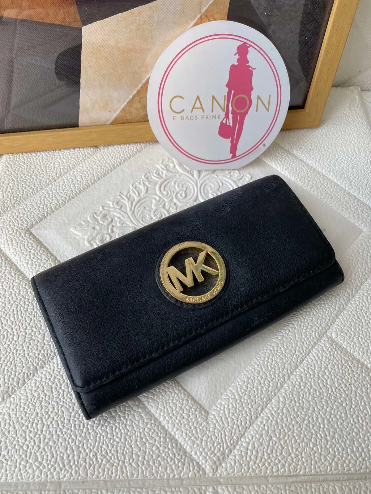 Leather Long Wallet