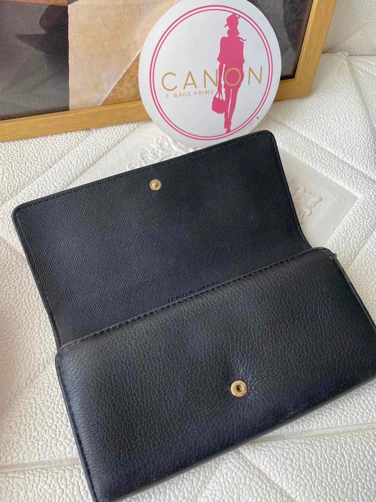 Leather Long Wallet
