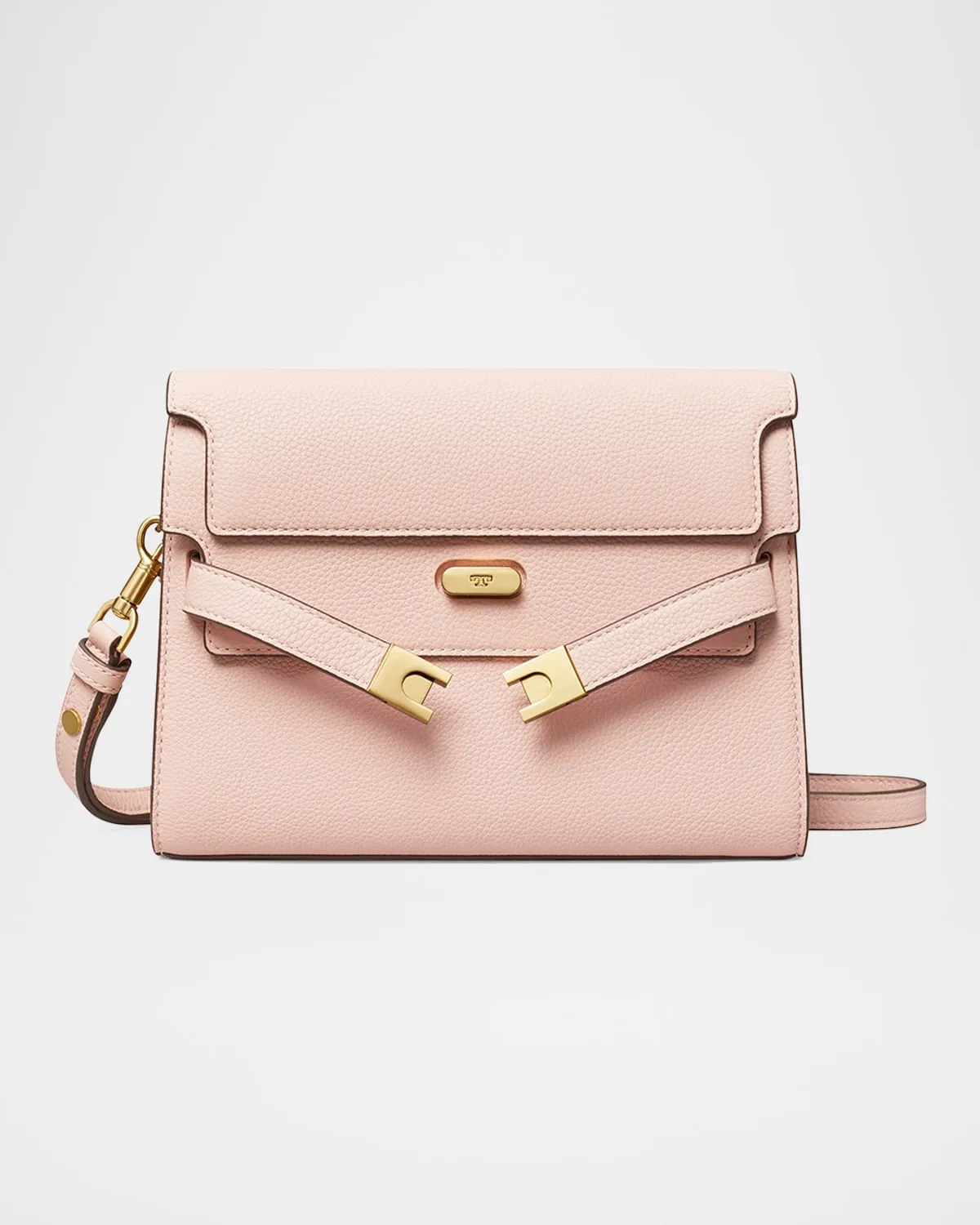 Lee Radziwill Pebbled Leather Shoulder Bag