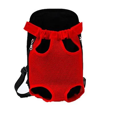 M 30*20cm green and white Outdoor portable pet bag, breathable Mesh backpack for cats and dogs AZ19612