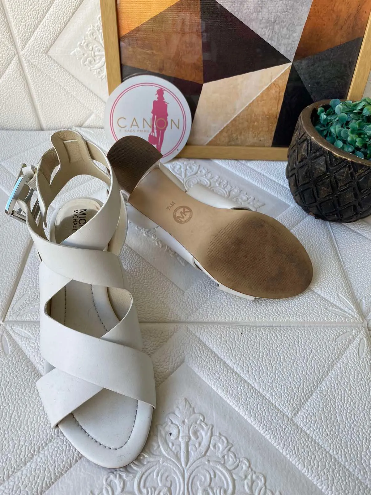 Maribella Low Heel Sandals