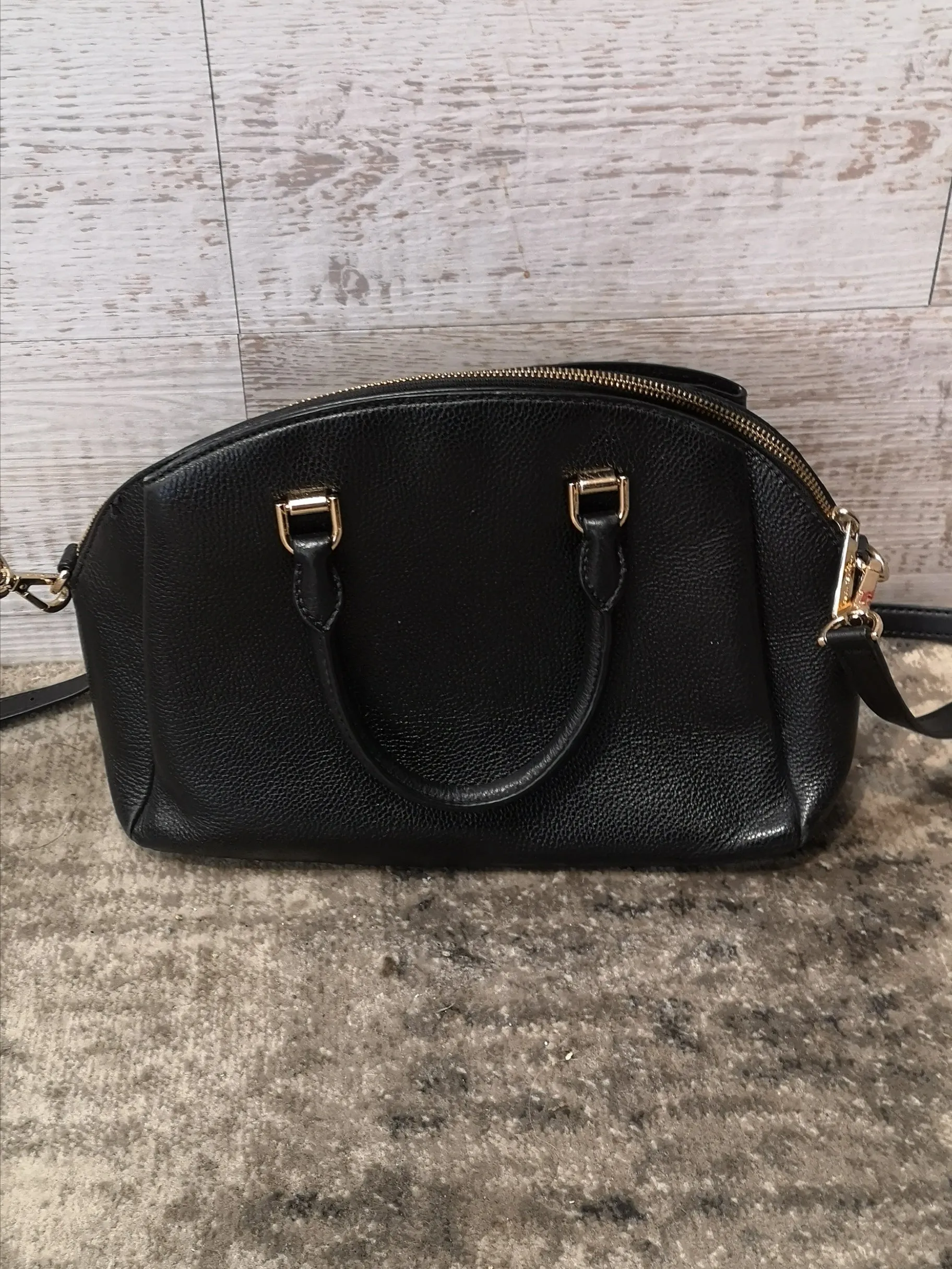 Michael Kors Black Leather Handbag