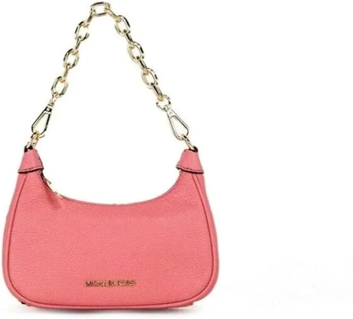 MICHAEL KORS CORA MINI PEBBELED LEATHER CROSSBODY POCHETTE