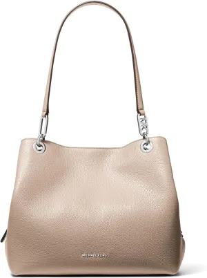 Michael Kors Kensington Large Shoulder Tote, Light Sand