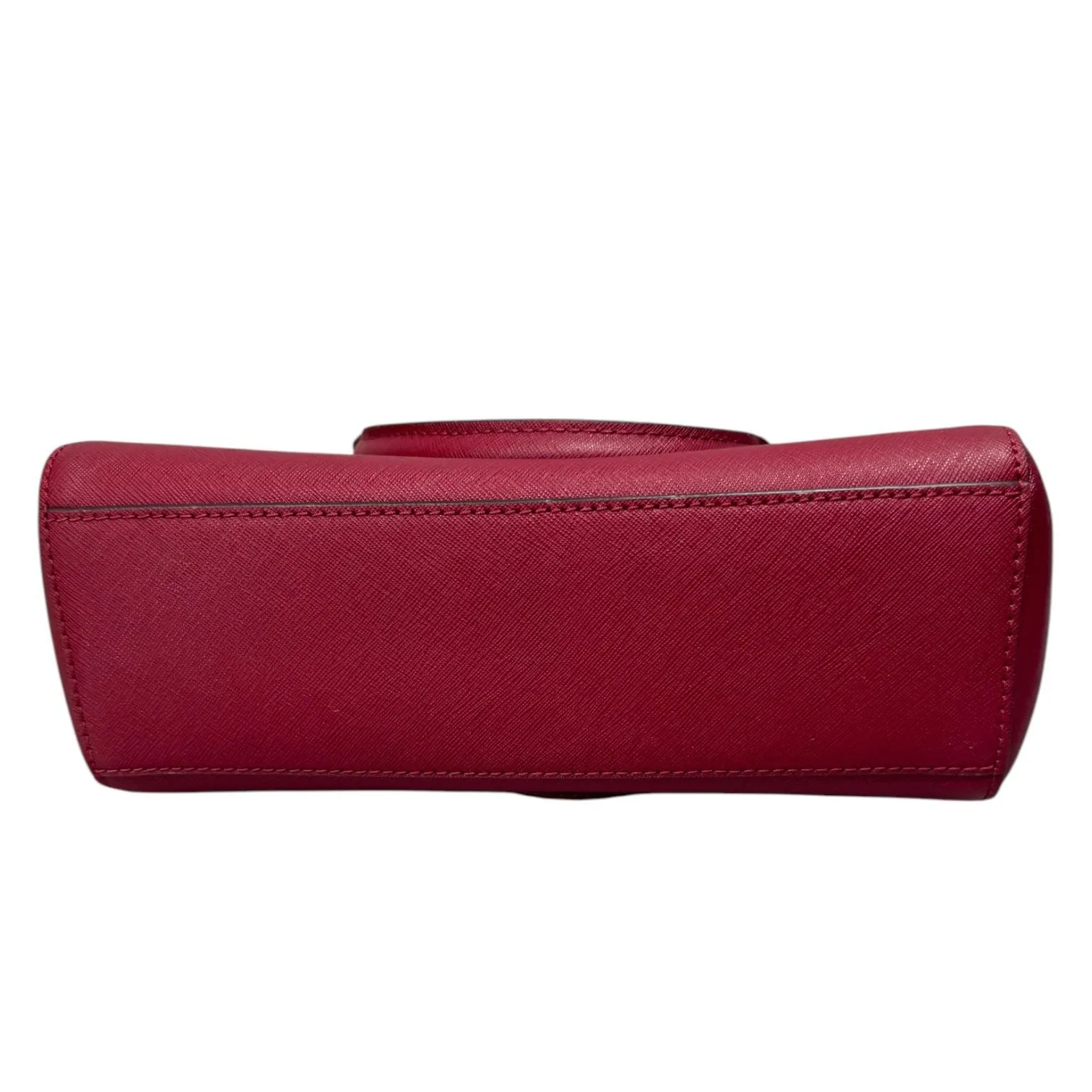 MIchael Kors Leather Tote Bag Wine Red