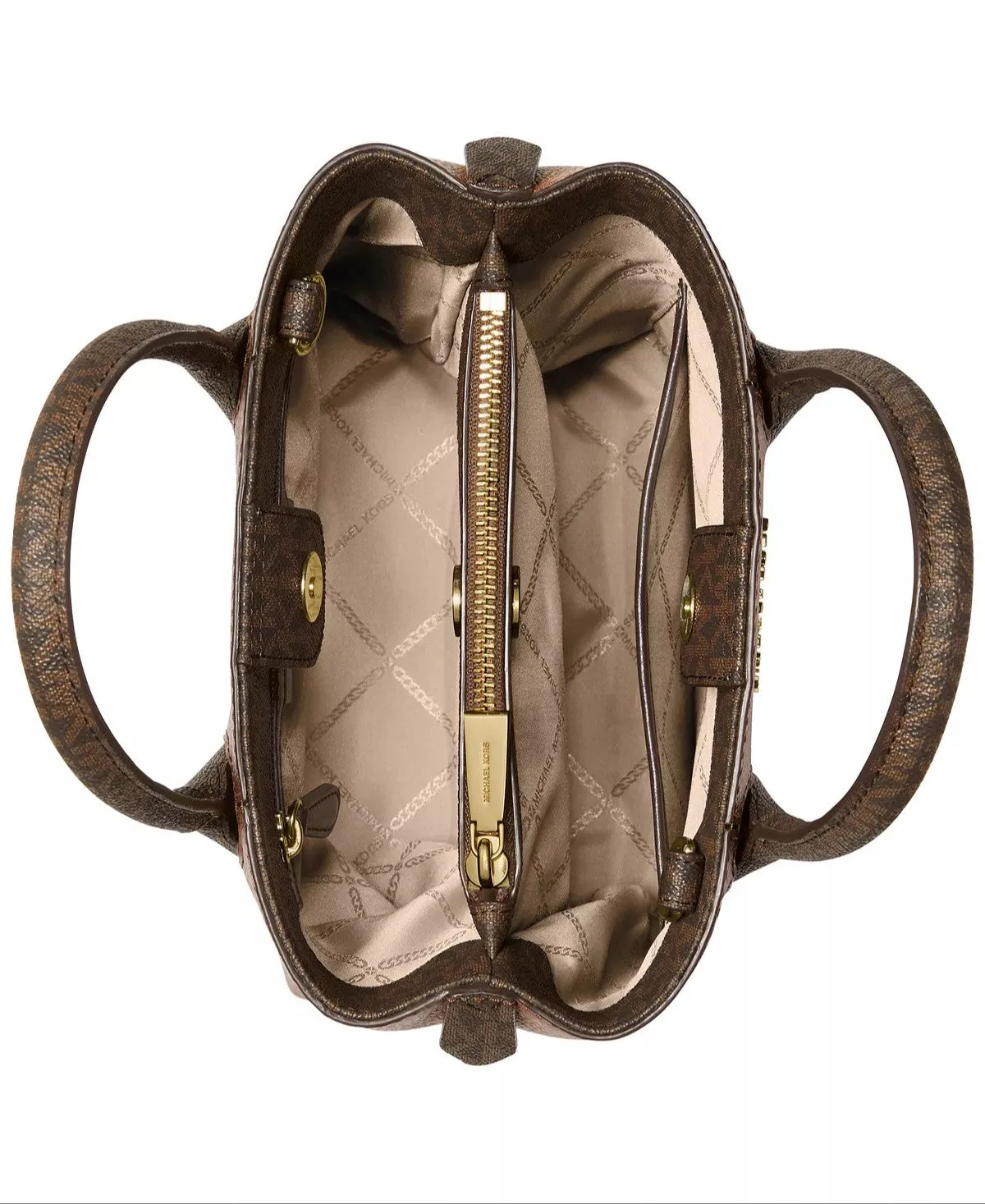 Michael Kors Signature Austin Leather Messenger Bag