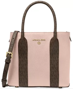Michael Kors Signature Austin Leather Messenger Bag