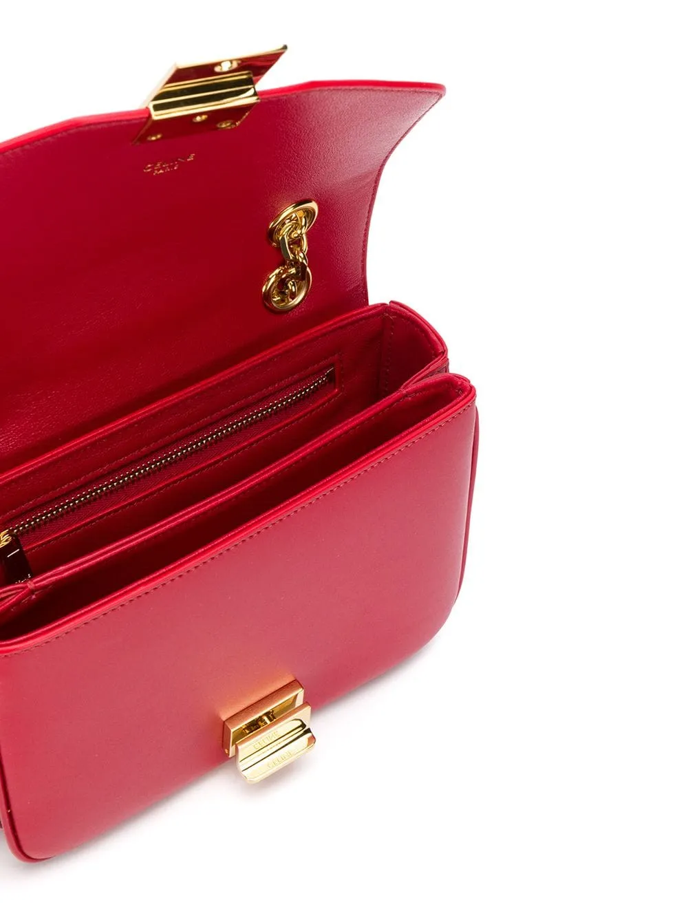Mini C Red Crossbody Bag