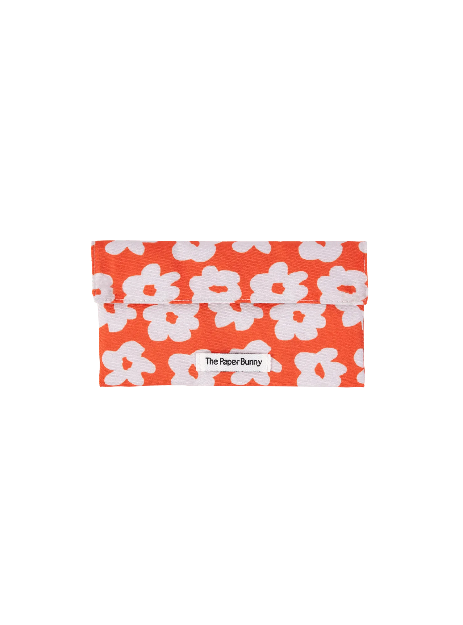 Mini Pocket Pouch (Daisies Scarlet)