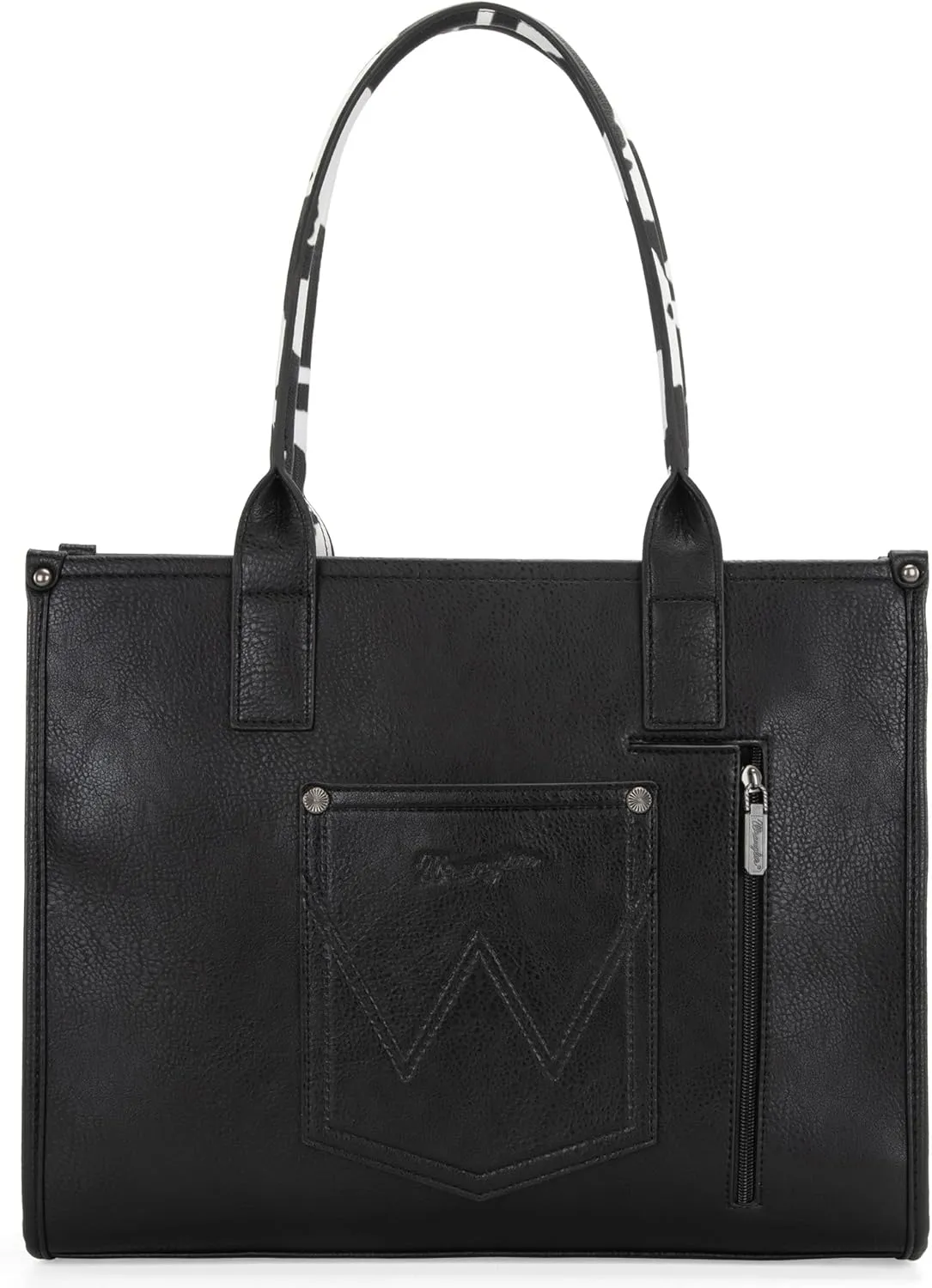 Montana West  Wrangler Tote Bag for Women Western Cow Print Purse Designer Top Handle Handbags