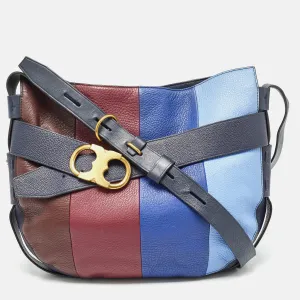 Multicolor Leather Gemini Hobo