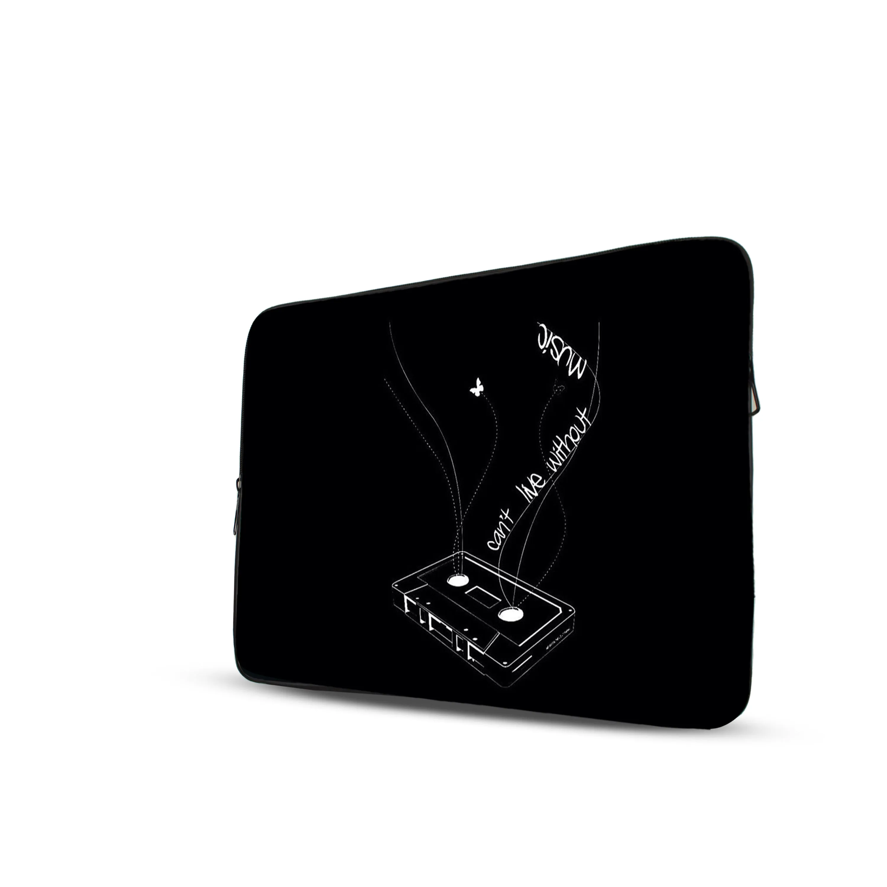 Music Double Side printed Laptop Sleeve with Vibrant Digital Prints – Protect Your Laptop in Style