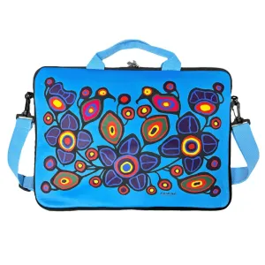 Oscardo Laptop Bag - Norval Morrisseau: Flowers and Birds