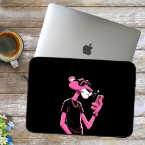 Pink Panther Double Side printed Laptop Sleeve with Vibrant Digital Prints – Protect Your Laptop in Style