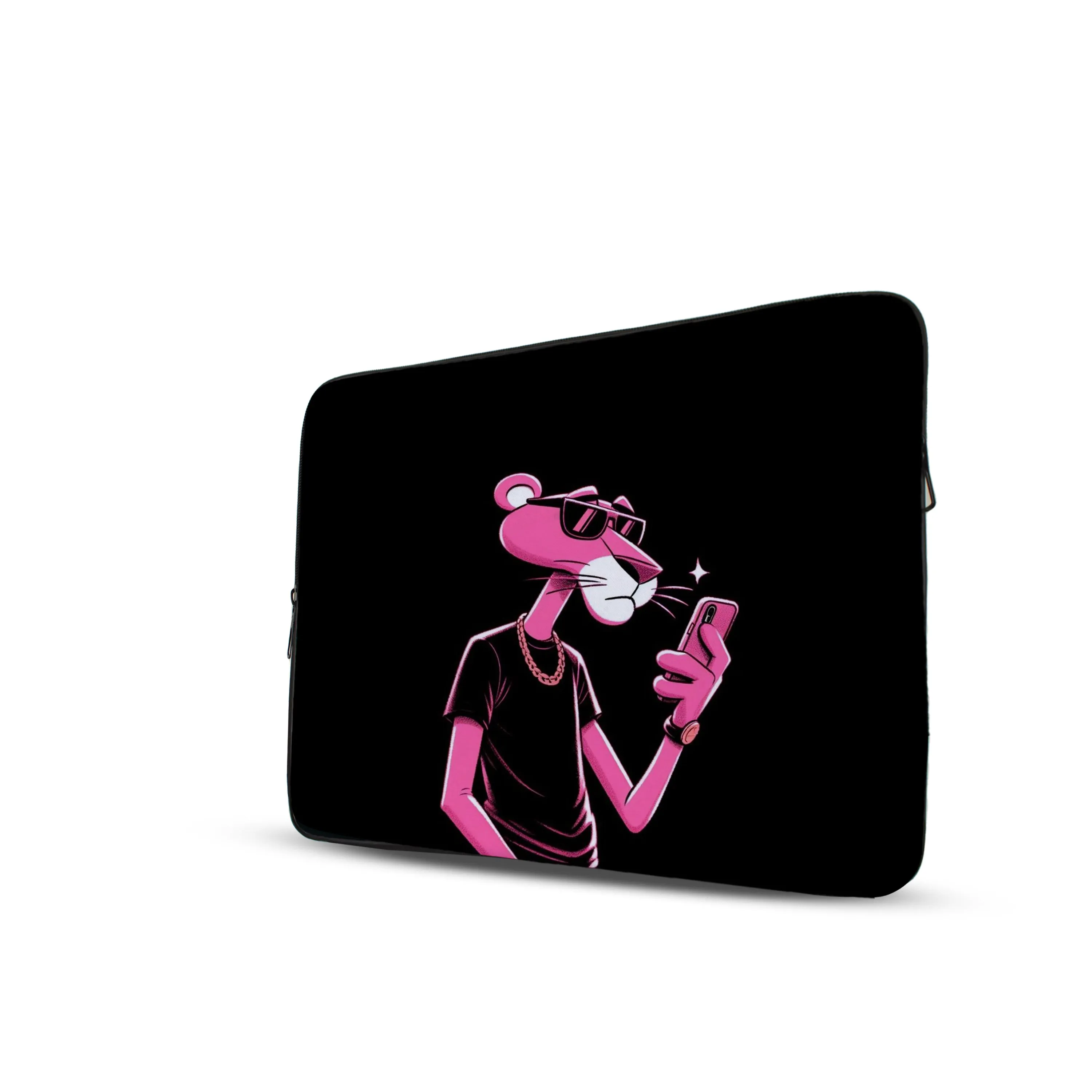 Pink Panther Double Side printed Laptop Sleeve with Vibrant Digital Prints – Protect Your Laptop in Style
