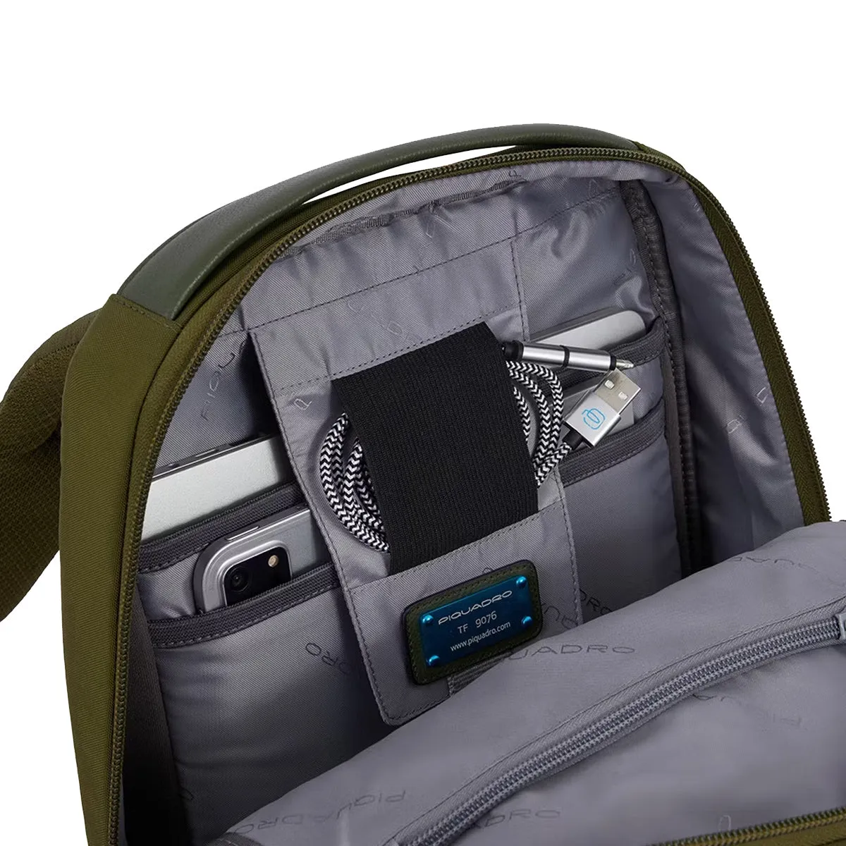 Piquadro - Zaino Porta PC P16S2 14.0 - CA6232P16S2 - VERDE