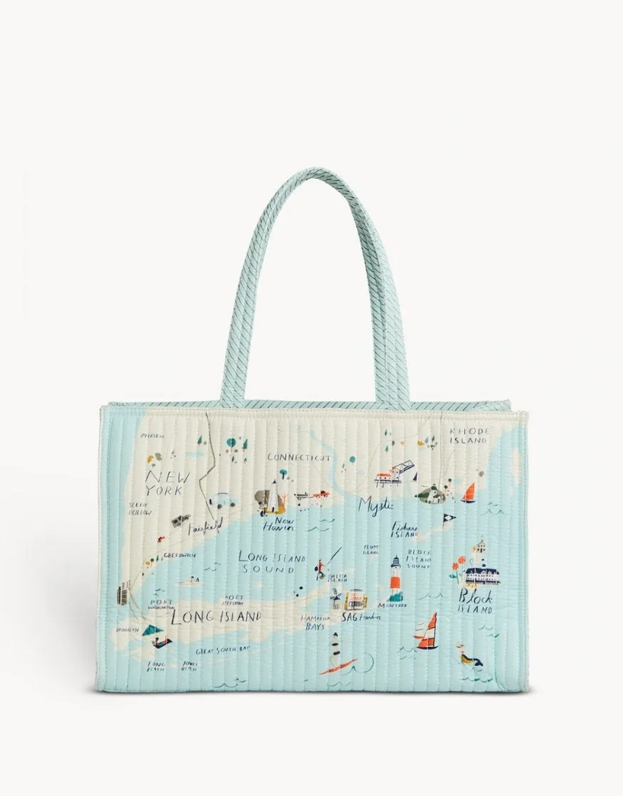 Spartina 449 Quilted Market Tote