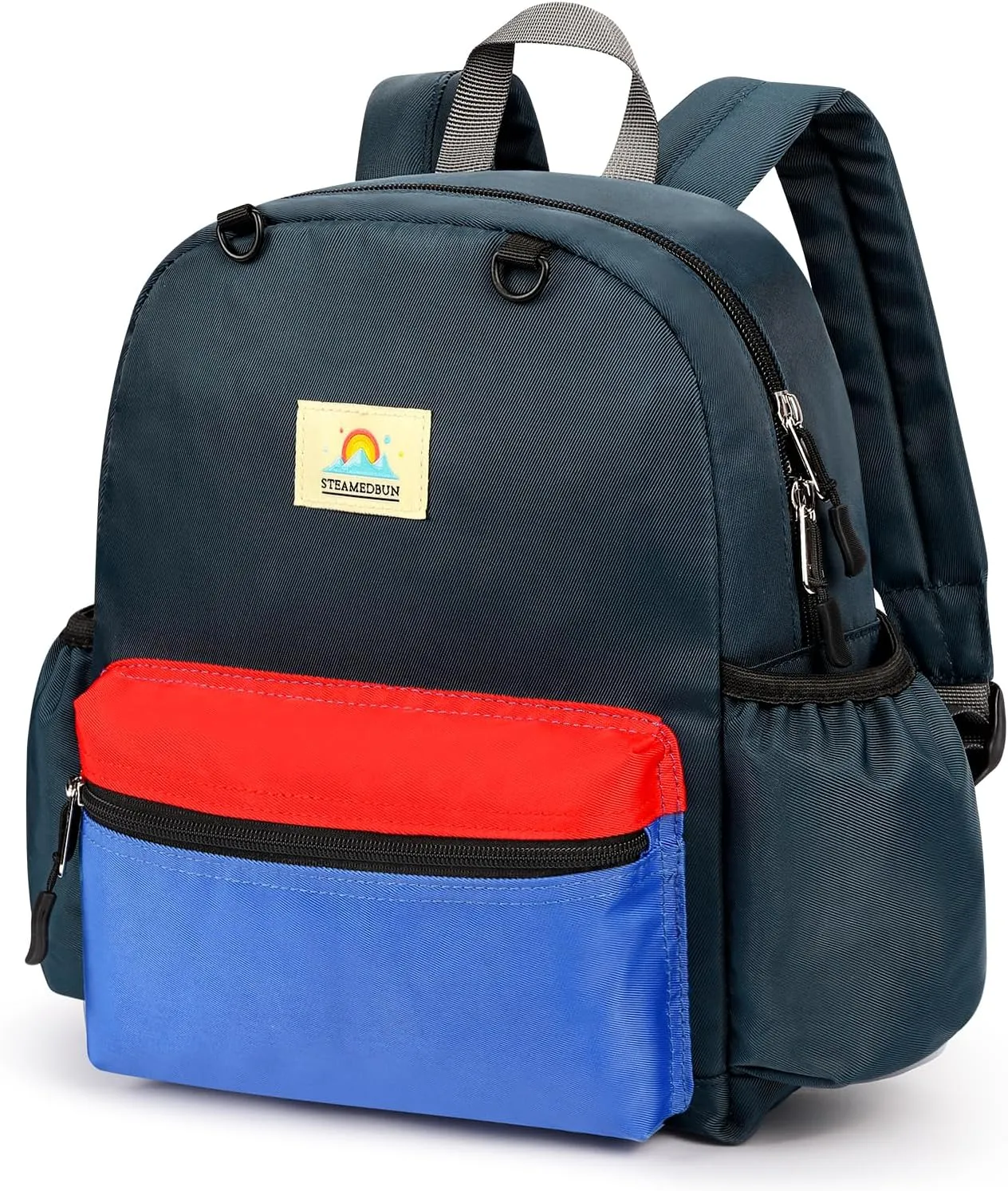 STEAMEDBUN Toddler Backpack for Boys 2-4: Preschool Kindergarten Backpacks - 12 inch Daycare Backpack