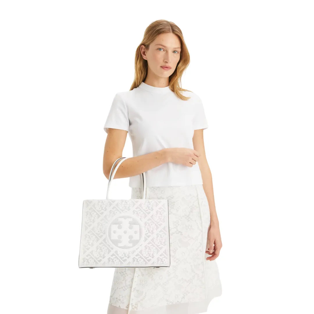 Tory Burch Ella Bio Perforated Small Tote